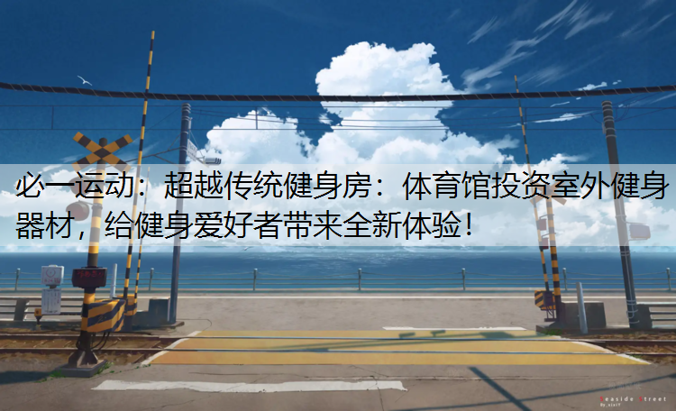 超越传统健身房：体育馆投资室外健身器材，给健身爱好者带来全新体验！